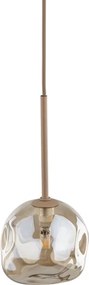 Brilagi - Lustră pe cablu VULCANO 1xG9/8W/230V Ø 15 cm bej/bej fumuriu