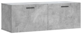 830152 vidaXL Dulap de perete, gri beton, 100x36,5x35 cm, lemn prelucrat