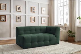 Modul pentru canapea verde închis (partea dreaptă) Kleber - Bobochic Paris