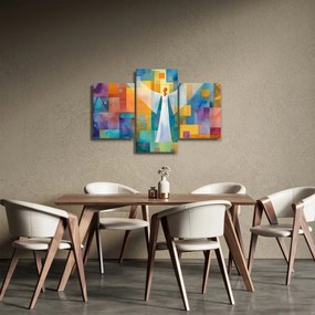 Tablou - Înger geometric (90x60 cm)