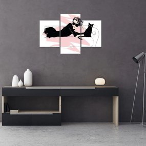 Tablou - Doamnă de modă (90x60 cm)