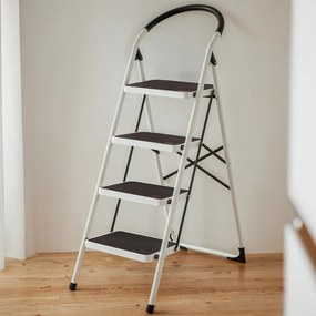 Scară pliabilă din oțel Steps, 4 trepte, 4 trepte