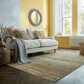 Covor galben muștar 160x230 cm Camino – Flair Rugs