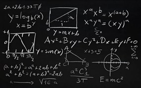 Fototapet, Black board, Rebel Walls