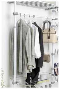 Set 2 suporturi telescopice pentru haine Wenko Herkules, lungime 75 - 120 cm