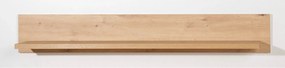 Polita PARII PA06, stejar artisan, PAL laminat, 130x20x20 cm
