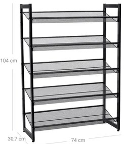 Pantofar ALVORO, negru