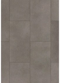 Mexen Culoarea gri mist prăjitură panouri din vinil 610 x 305 mm SPC 6,5 mm, substrat IXPE 1,5 mm, 4 V-Fuga, piatră - F1155-S