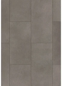 Mexen Culoarea gri mist prăjitură panouri din vinil 610 x 305 mm SPC 6,5 mm, substrat IXPE 1,5 mm, 4 V-Fuga, piatră - F1155-S