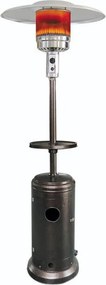 Încălzitor pe gaz Elite ODRGH-1302BL, 13 kW, 44 000 BTU, 175 m², aprindere piezoelectrică, sistem de siguranță la înclinare, negru