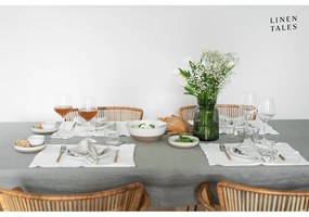 Față de masă din in 140x300 cm Khaki – Linen Tales