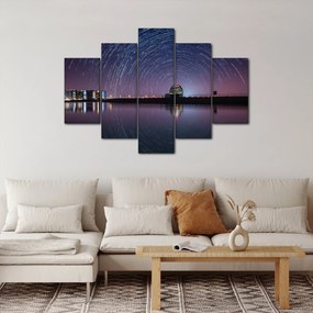 Tablou cu cerul nocturn și stele (150x105 cm)