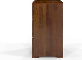 Comodă lemn masiv TerraCraft Pin 3 Sertare, 60 × 45 × 81 cm - Natural