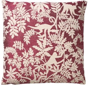 Husa decorativa pentru perna ABU MERLOT 45x45 cm, vinuriu