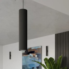 Lustră pe cablu Sollux SL.1573 KARBON 1xGU10/10W/230V negru