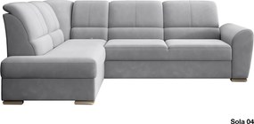 Colțar lemn masiv Extensibil Samara 270x186cm Ladă Depozitare Personalizabil - Vero 04