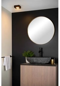 Plafonieră LED pentru baie Lucide 28117/11/30 BRICE LED/8W/230V IP44 negru