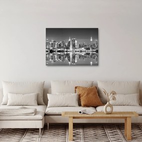 Tablou - New York, alb-negru (70x50 cm)