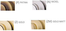 Candelabru modern realizat manual din alama Seti 8L