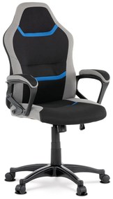 Fotoliu de birou/gaming Leira-L611-BLUE (Negru + Gri + Albastru). 1042711