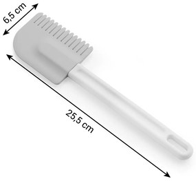 Spatulă din silicon Tescoma cu curățător DELÍCIA