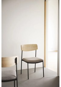 Scaune de dining bej/natural 2 buc. Maymont – Rowico