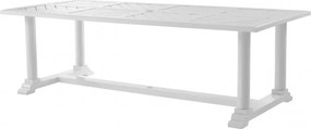 Masa pentru interior si exterior Bell Rive alb, 240x103cm 112849 HZ