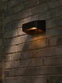 Nordlux - Lampă solară LED cu senzor MARCELLIO, LED/5W/5V, IP54, negru