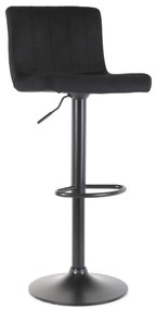 Scaun de bar Fiorela, negru