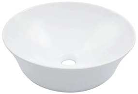 Chiuveta de baie, alb, 41x12,5 cm, ceramica Alb