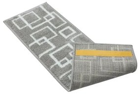 Covorașe pentru scări gri 13 buc. 22x73 cm Geometric – Mila Home