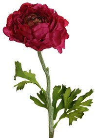 Floare artificiala Ranunculus 5x51 cm