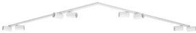 Lustra cu 8 Spoturi directionabile stil minimalist OSO, NVL-9030919