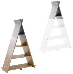 Raft pentru copii, gri / natural, BARNIE