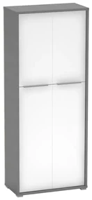 Dulap cu rafturi, grafit alb, RIOMA NEW TYP 07