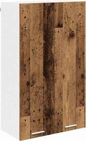 vidaXL Dulap suspendat Lemn vechi 60 x 31 x 100 cm Lemn compozit
