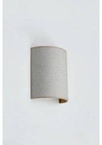 Aplică Brilagi SEMI 1xE27/15W/230V gri deschis