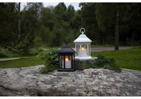 Felinar alb cu LED-uri Star Trading Linta, înălțime 26 cm