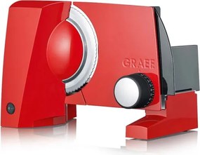 Feliator mezeluri Graef SKS100, 170 W, Lama de 170 mm, Otel inoxidabil, Blocare pentru copii, Rosu