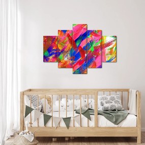 Tablou - Abstract colorat (150x105 cm)