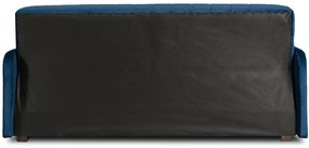 JAKS Canapea dublă extensibilă Porto albastru