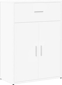 vidaXL Servantă, alb, 60x30x84 cm, lemn prelucrat