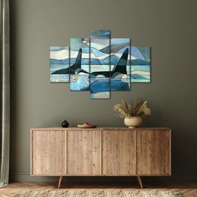 Tablou - Balene (150x105 cm)