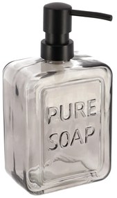 Dispenser de săpun din sticlă PURE SOAP, 550 ml