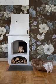 Fototapet, Sleeping Beauty, Brown, Rebel Walls