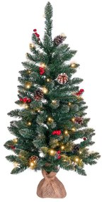 Pom de Crăciun cu luminițe - 90 cm, 50 LED-uri