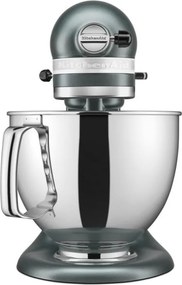 Mixer planetar KitchenAid Artisan Elegance 5KSM175PSEJP, 300 W, 4,8 l, Transmisie directa, 10 viteze, Verde inchis