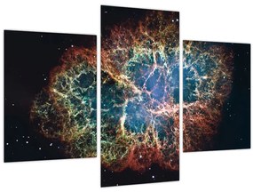 Tablou - Nebuloasa Crabului (90x60 cm)