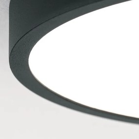 Plafonieră LED Orion DL 7-657/14 BULLY LED/12W/230V d. 14 cm negru