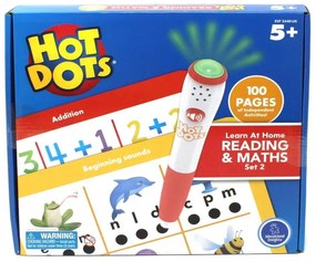 SET HOT DOTS® - CALCULEZ SI CITESC IN LIMBA ENGLEZA (SET 2) - EDUCATIONAL INSIGHTS (ESP2440-UK)